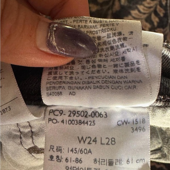 Levi’s original 501s skinny Button Fly jeans size 24W 28L women’s - Picture 5 of 7